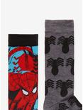 Marvel Spider-Man Logo Crew Socks 2 Pair, , alternate