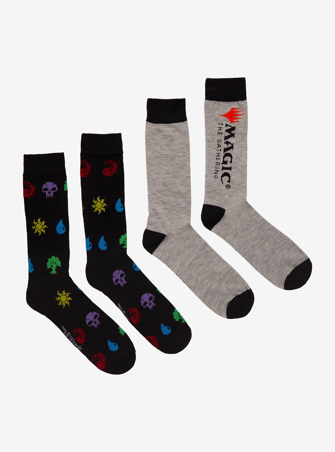 Magic: The Gathering Crew Socks 2 Pair, , alternate