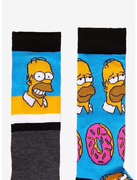 The Simpsons Homer Crew Socks 2 Pair, , hi-res