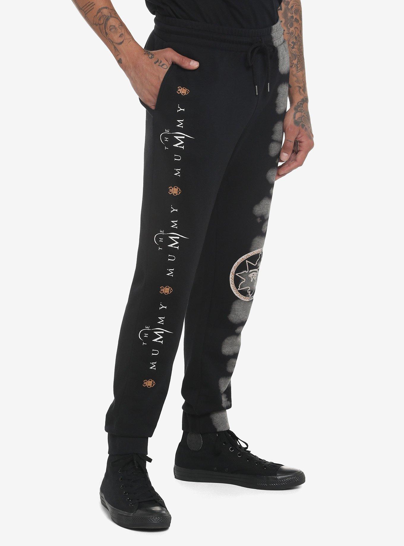 The Mummy Hieroglyphic Split Wash Sweatpants, MULTI, alternate
