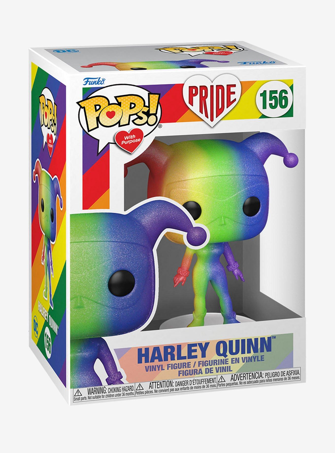 Funko Pop! DC Comics Pride Harley Quinn Vinyl Figure, , alternate