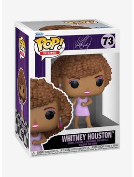Plus Size Funko Pop! Icons Whitney Houston (I Wanna Dance With Somebody) Vinyl Figure, , hi-res
