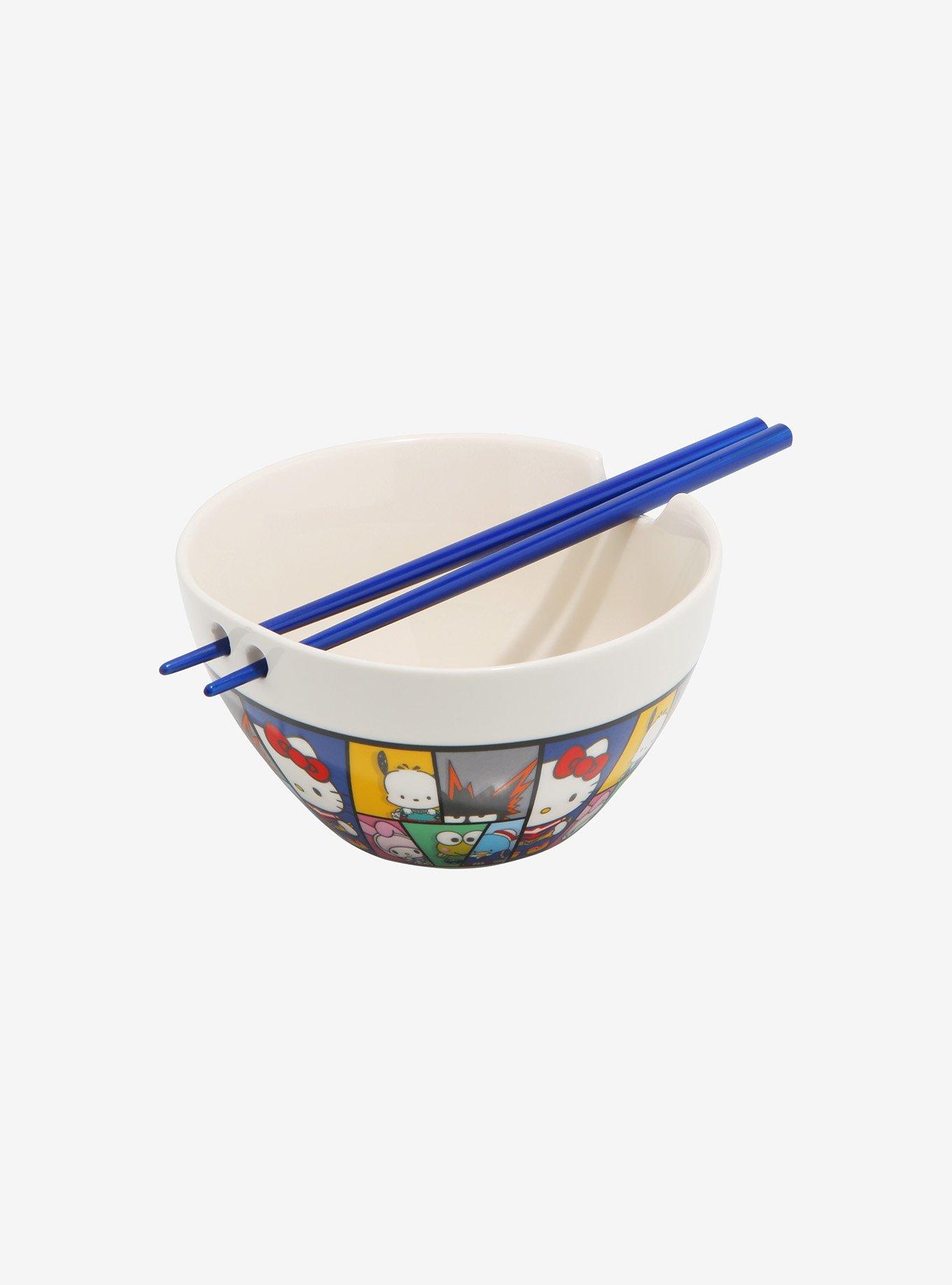 My Hero Academia X Hello Kitty And Friends Ramen Bowl With Chopsticks, , alternate