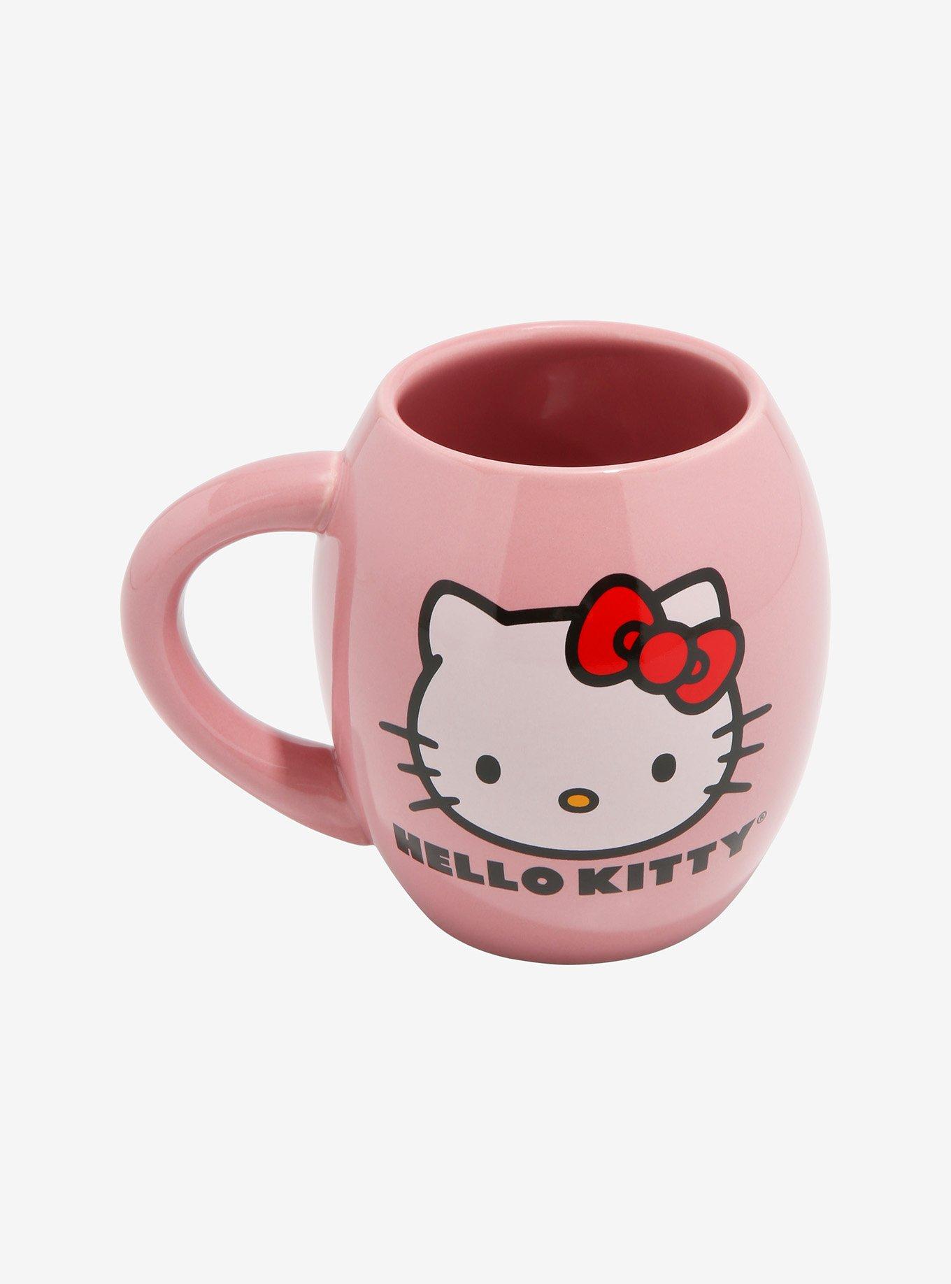 Hello Kitty Pink Oval Mug, , alternate