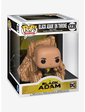 Funko DC Comics Black Adam Pop! Deluxe Black Adam On Throne Vinyl Figure, , hi-res