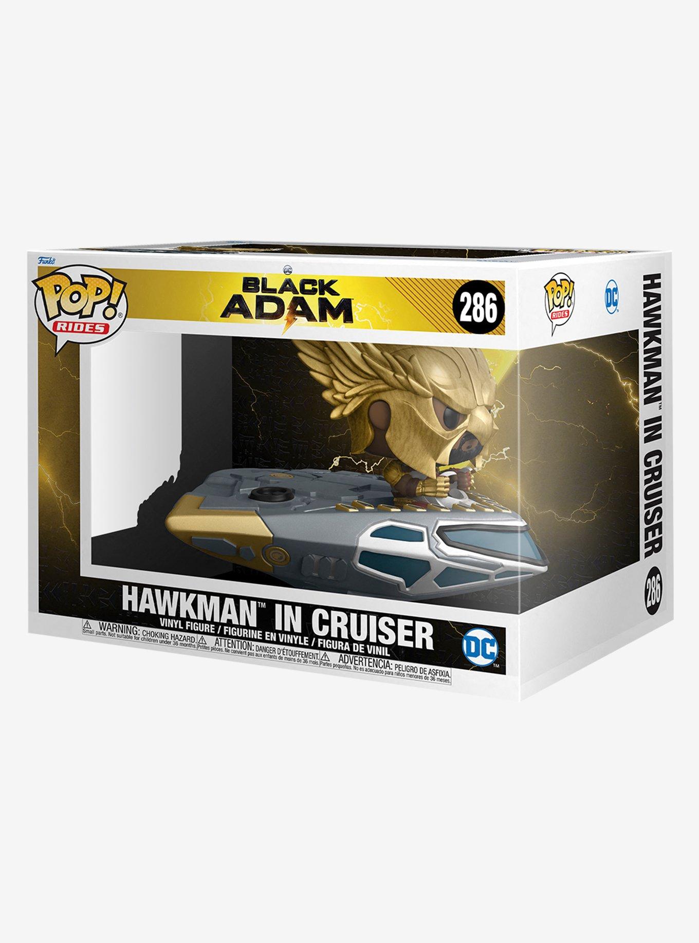Funko DC Comics Black Adam Pop! Rides Hawkman In Cruiser Vinyl Figure, , alternate