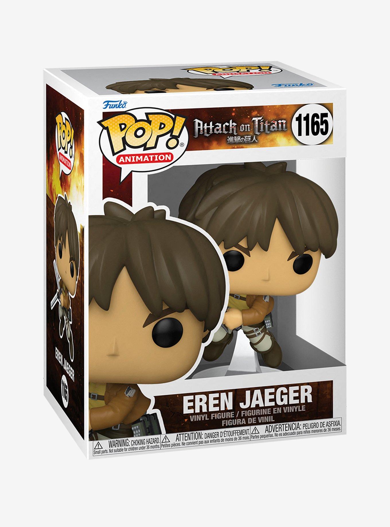 Funko Attack On Titan Pop! Animation Eren Jaeger Vinyl Figure, , alternate