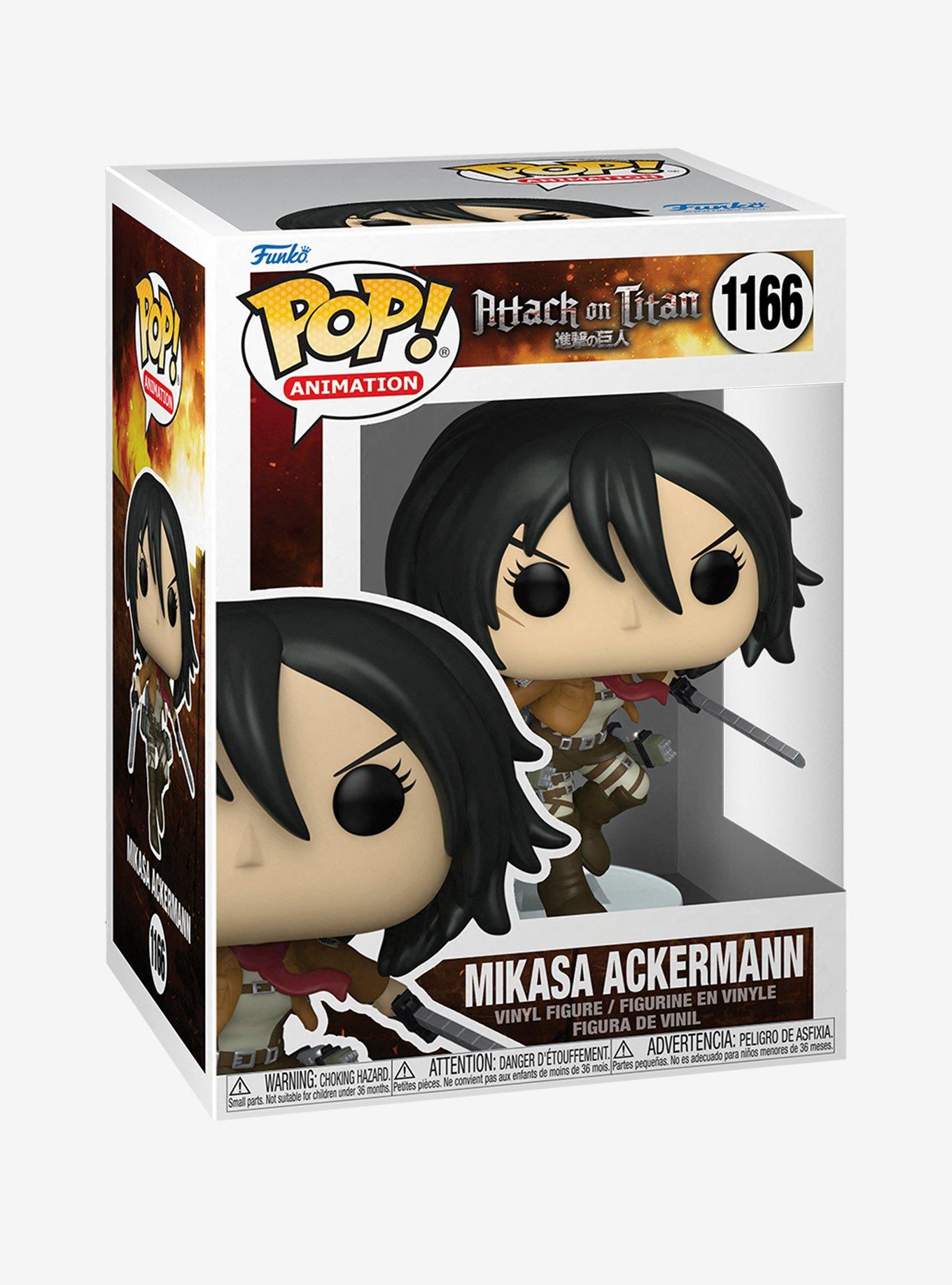 Funko Attack On Titan Pop! Animation Mikasa Ackermann Vinyl Figure, , hi-res