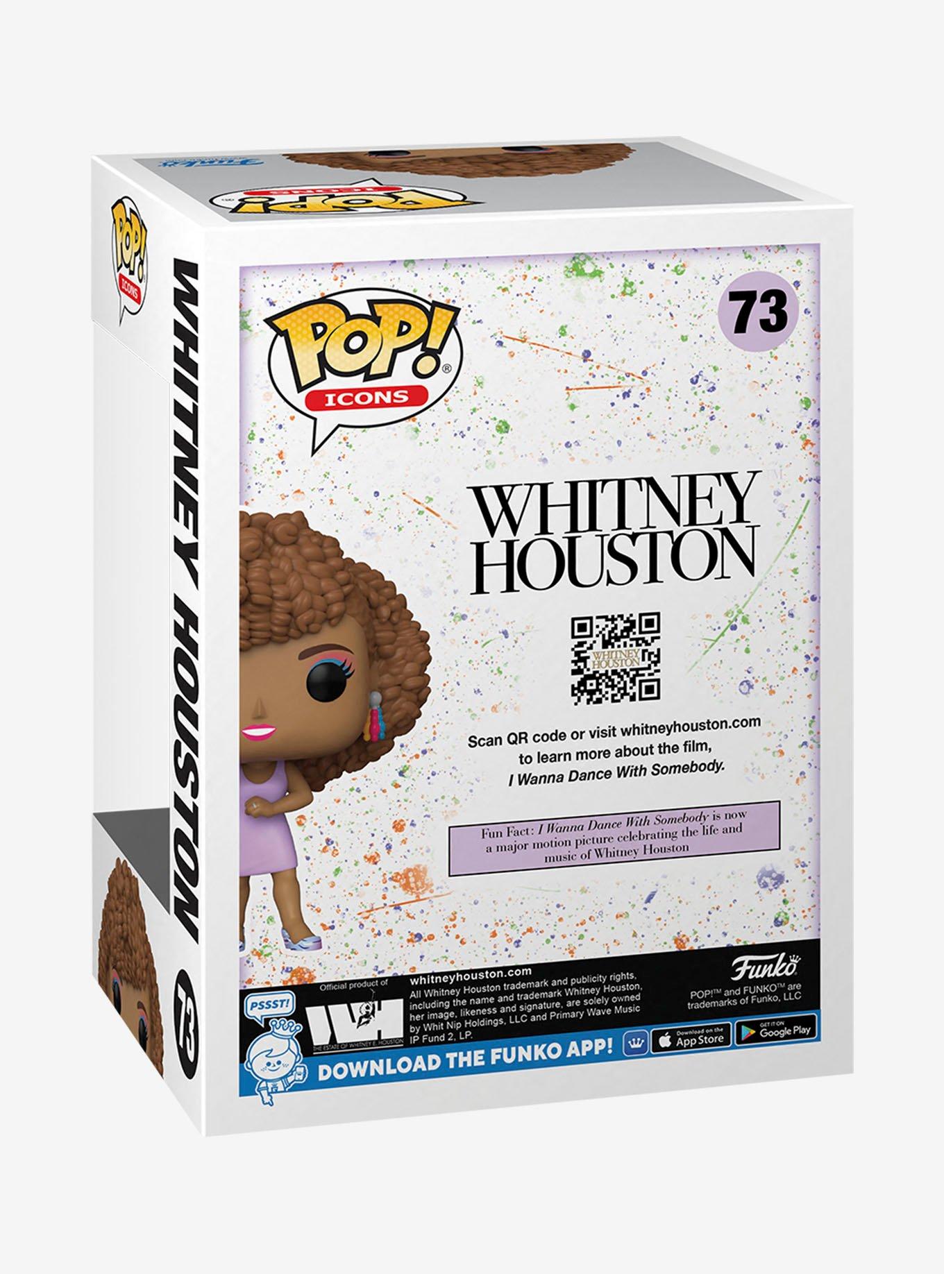 Funko Pop! Icons Whitney Houston (I Wanna Dance With Somebody) Vinyl Figure, , alternate