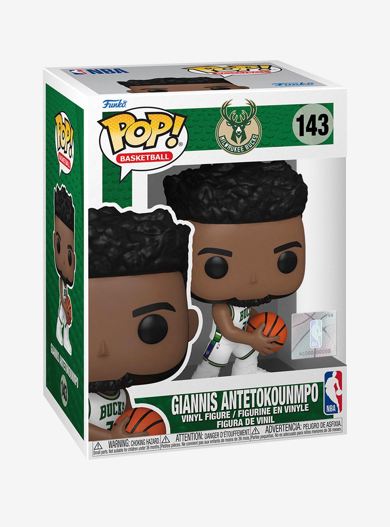 Funko Milwaukee Bucks Pop! Basketball Giannis Antetokounmpo Vinyl Figure, , hi-res