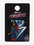 Marvel Ms. Marvel Kamala Panel Portrait Enamel Pin - BoxLunch Exclusive, , alternate