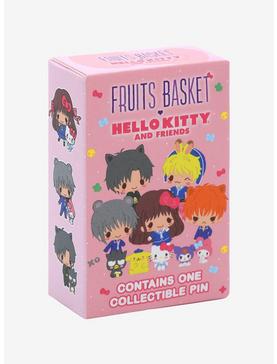 Plus Size Fruits Basket x Hello Kitty and Friends Chibi Characters Blind Box Enamel Pin - BoxLunch Exclusive, , hi-res