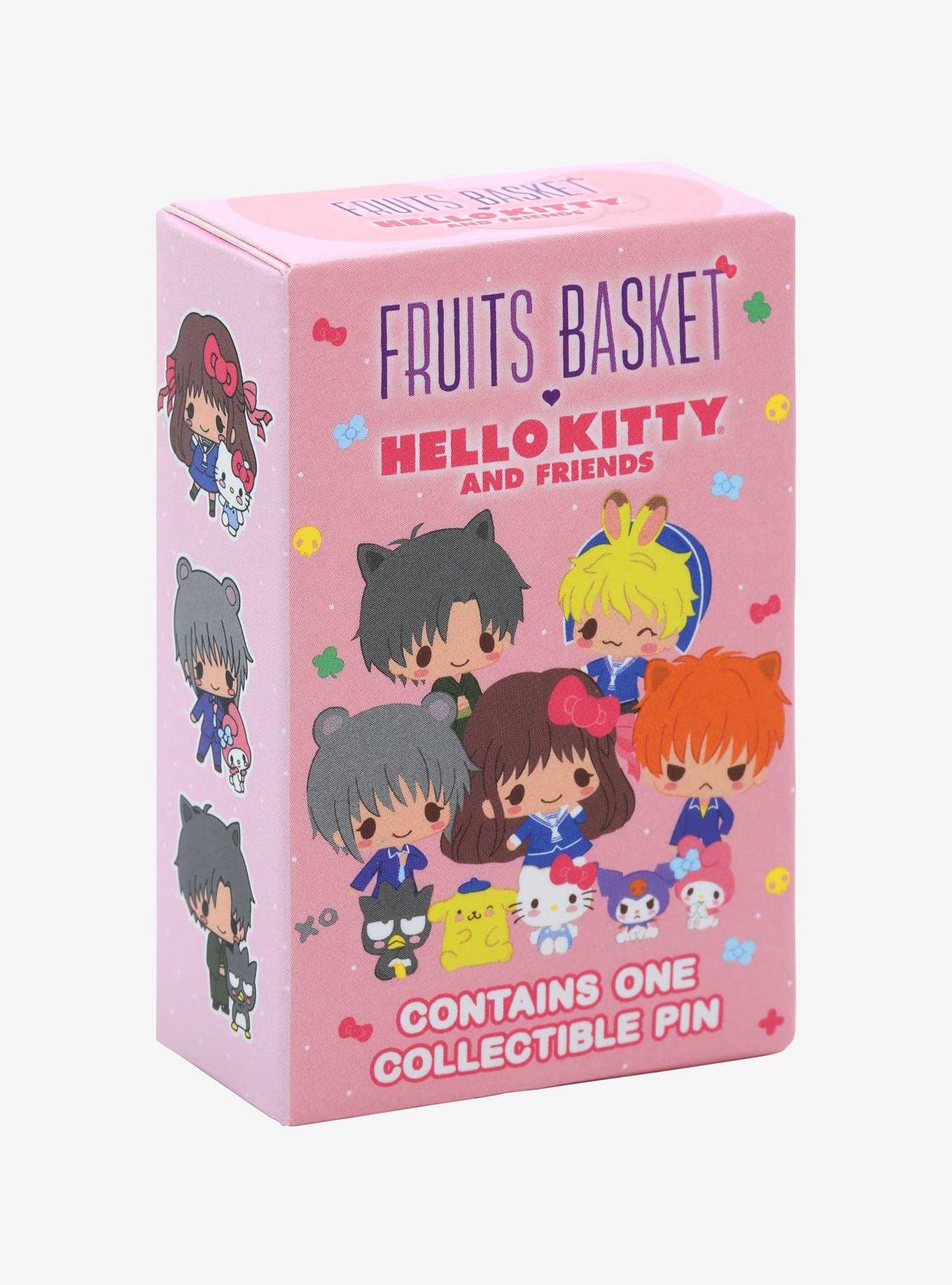 Fruits Basket x Hello Kitty and Friends Chibi Characters Blind Box Enamel Pin - BoxLunch Exclusive, , hi-res