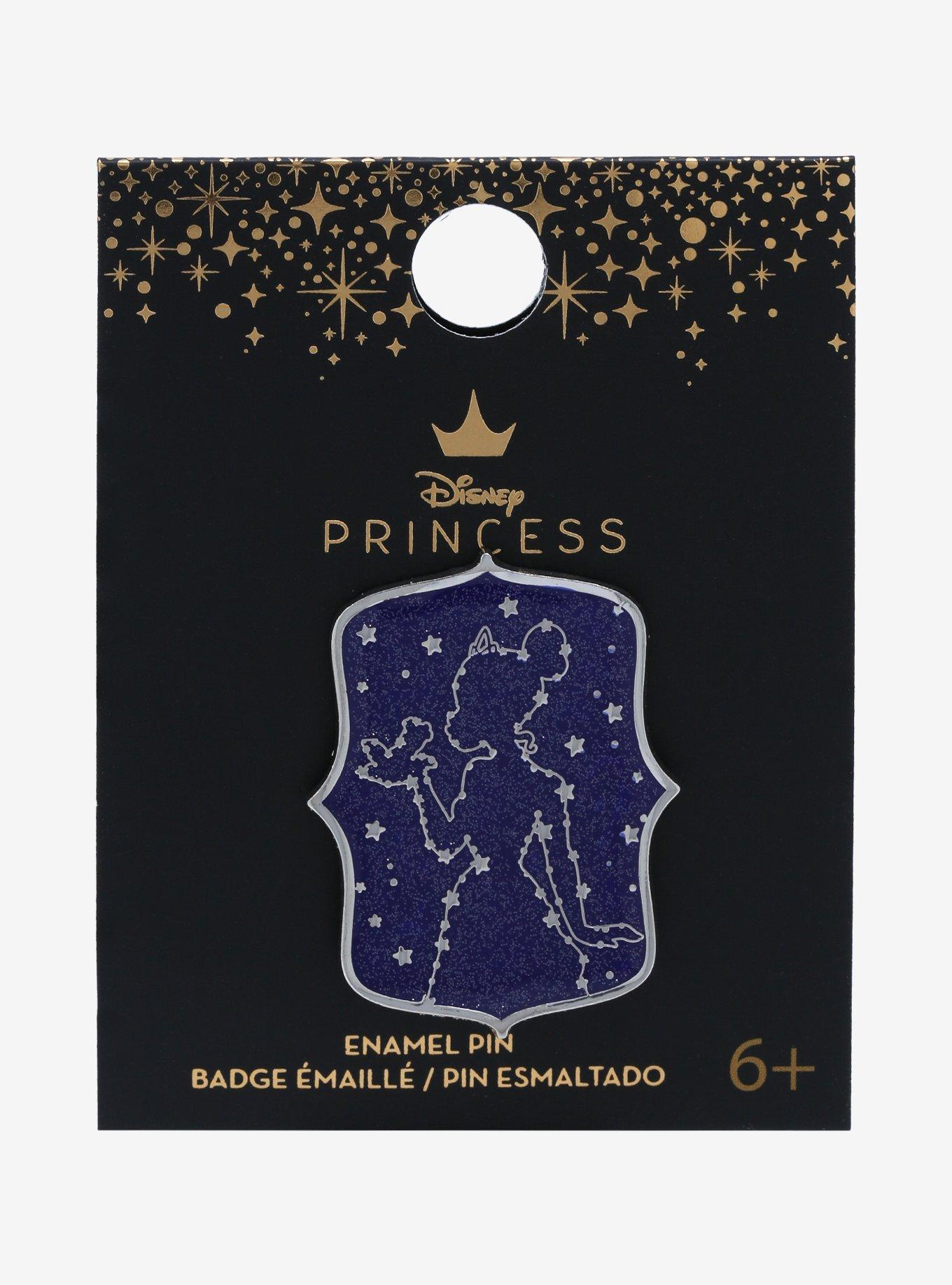 Loungefly Disney The Princess and the Frog Princess Tiana & Prince Naveen Constellation Enamel Pin - BoxLunch Exclusive, , alternate
