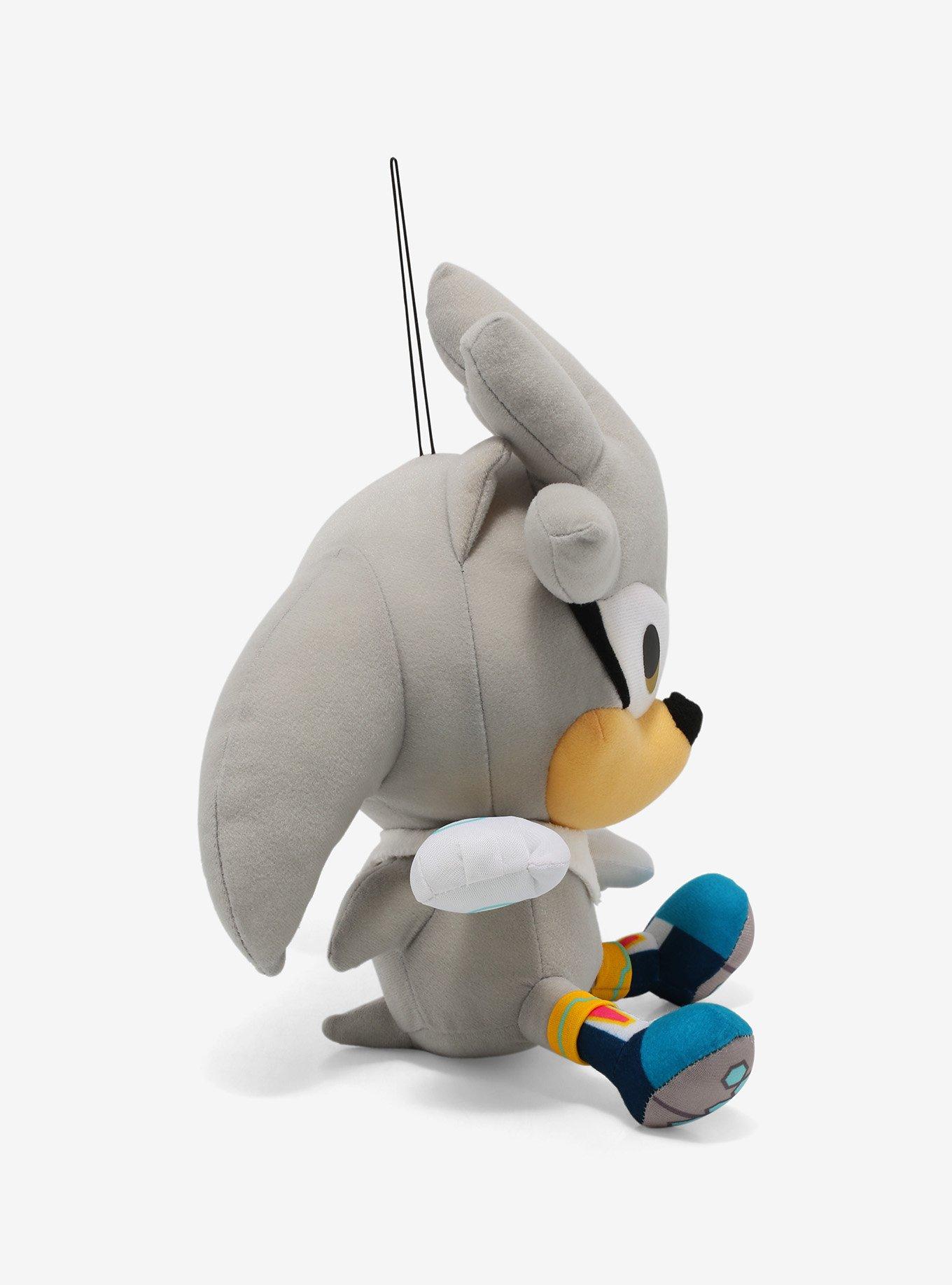 Sonic The Hedgehog Silver The Hedgehog Sitting Plush, , alternate