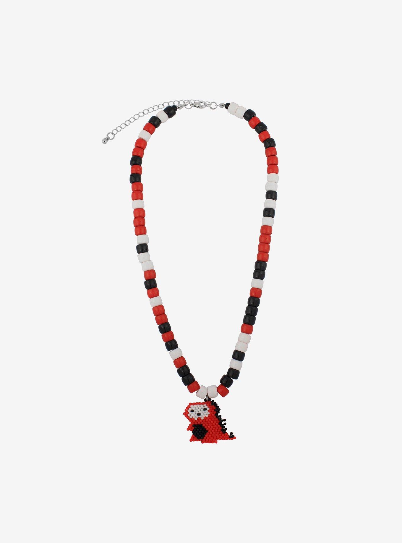 Rawr XD Dinosaur Beaded Necklace, , alternate