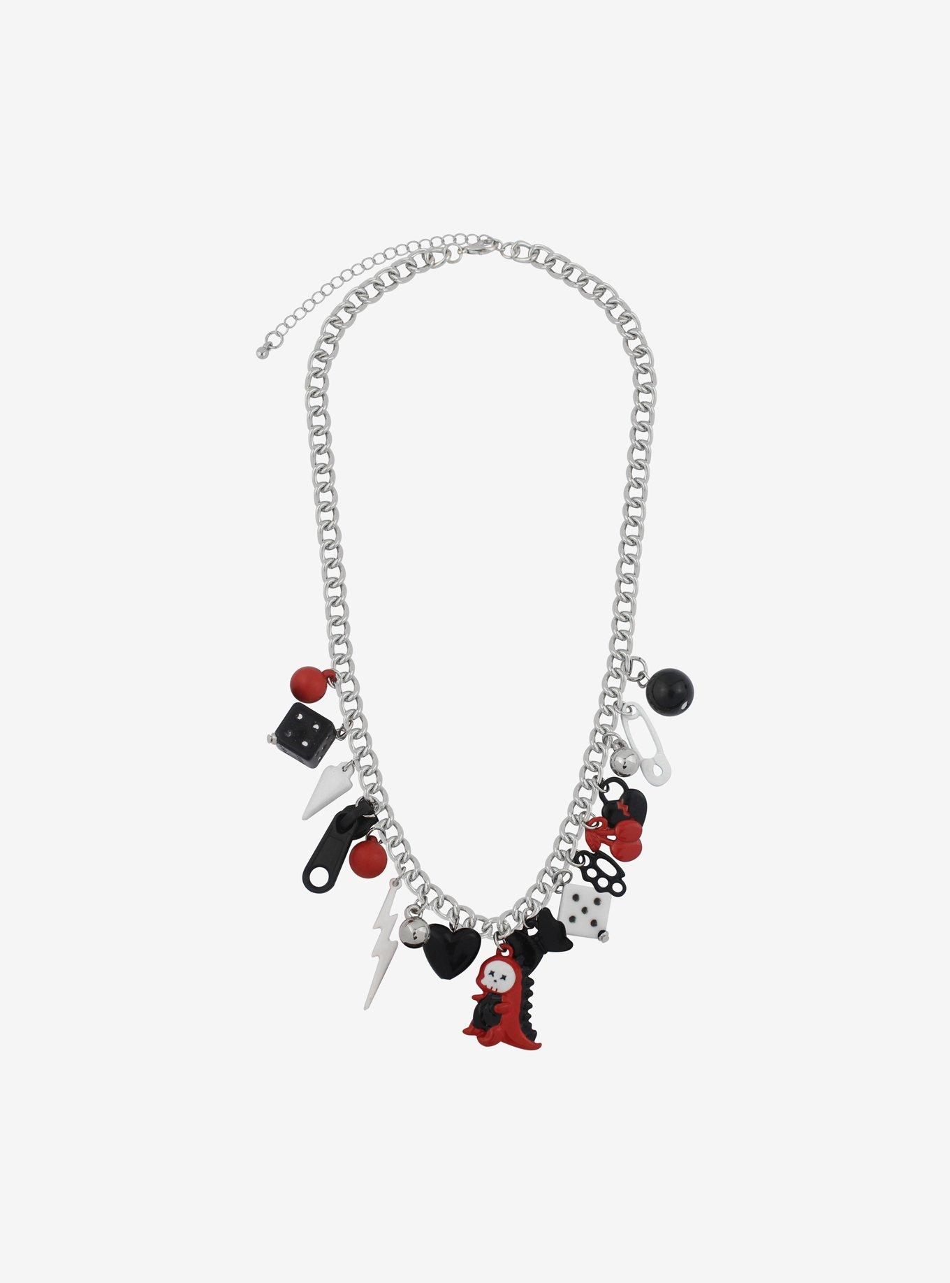 Rawr XD Dinosaur Dice Necklace, , alternate