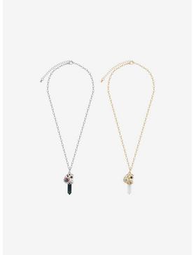 Moon Crystal Best Friend Necklace Set, , hi-res