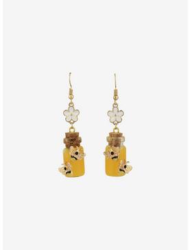 Honey Bottle & Bee Earrings, , hi-res