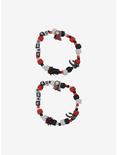 Rawr XD Black & Red Dinosaur Beaded Best Friend Bracelet Set, , alternate