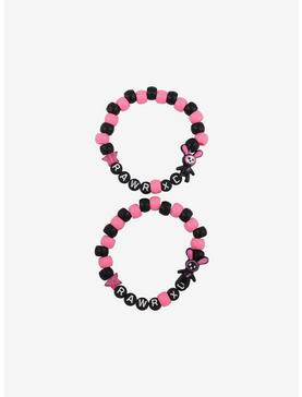 Rawr XD Black & Pink Bunny Best Friend Bracelet Set, , hi-res