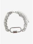 Chain Oval Lock Guys Bracelet, , alternate