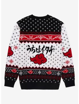 Naruto Shippuden Chibi Itachi Uchiha Holiday Sweater - BoxLunch Exclusive, , hi-res