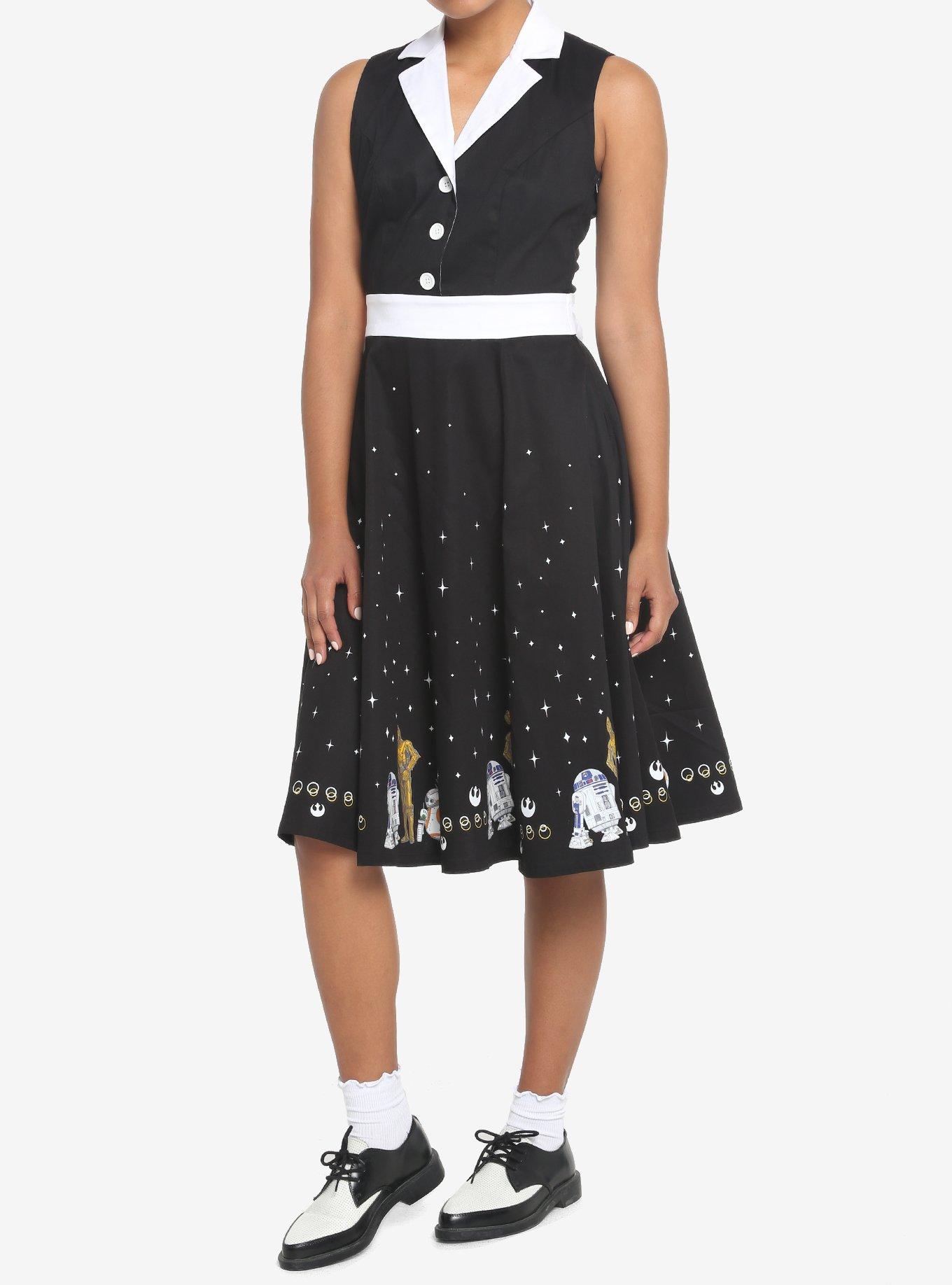 Her Universe Star Wars Droid Retro Dress, MULTI, alternate