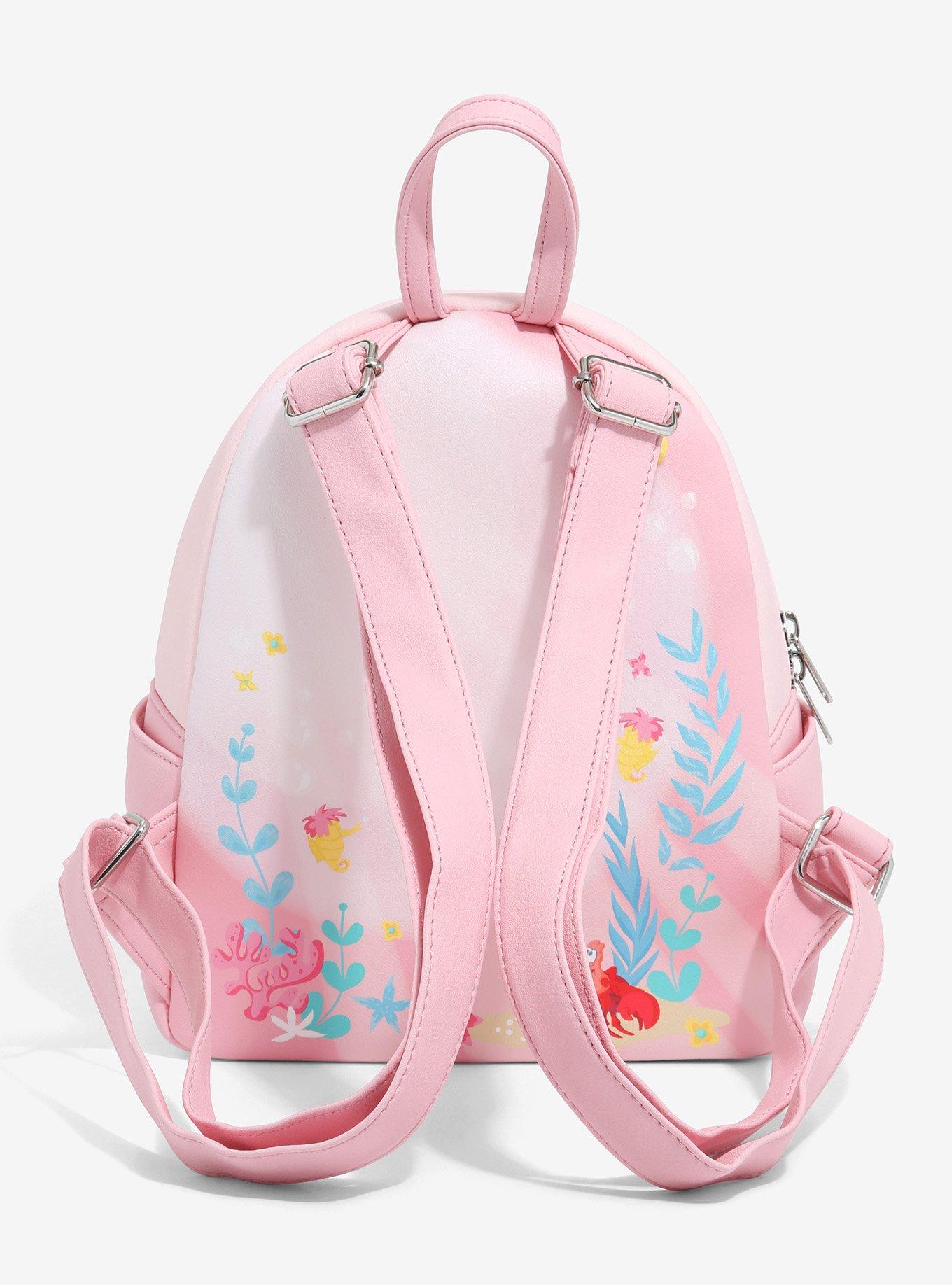 Loungefly Little Mermaid “Under the Sea” exclusive mini backpack