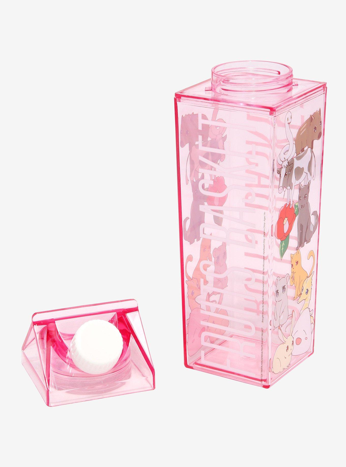 Fruits Basket Zodiac Milk Carton Water Bottle, , alternate