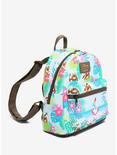 Loungefly Disney Moana Pua Hei Hei Kakamora Floral Mini Backpack, , alternate