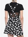 Black & White Daisy Suspender Skirt, BLACK, alternate