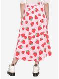Pink Strawberry Midi Skirt, PINK, alternate