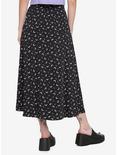 Crescent Moon Midi Skirt, BLACK, alternate