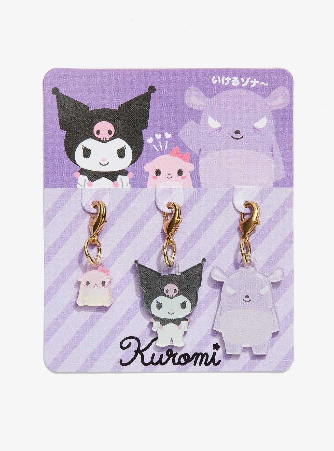 Kuromi & Friends Charm Set, , alternate