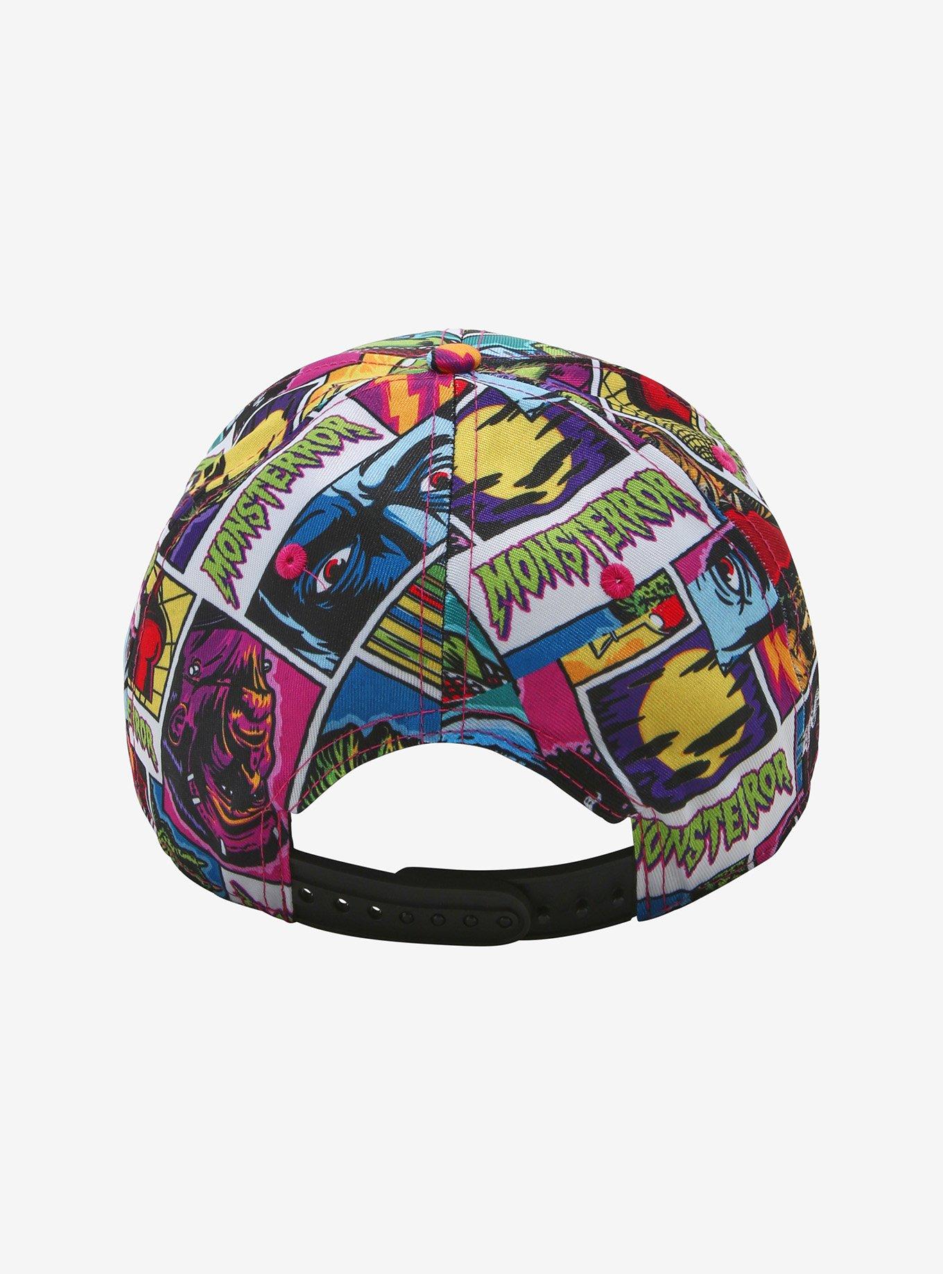 Universal Monsters Comic Snapback Hat, , alternate
