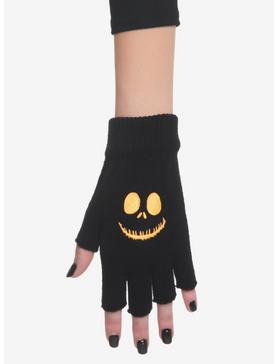 The Nightmare Before Christmas Jack Fingerless Gloves, , hi-res