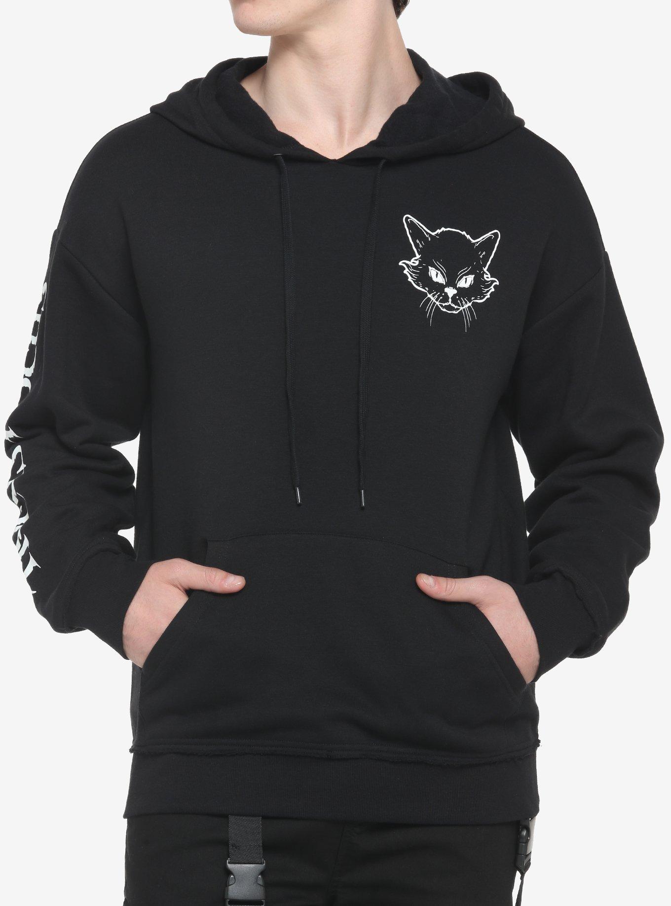 Our Universe Disney Hocus Pocus Black Flame Candle Binx Hoodie, , hi-res