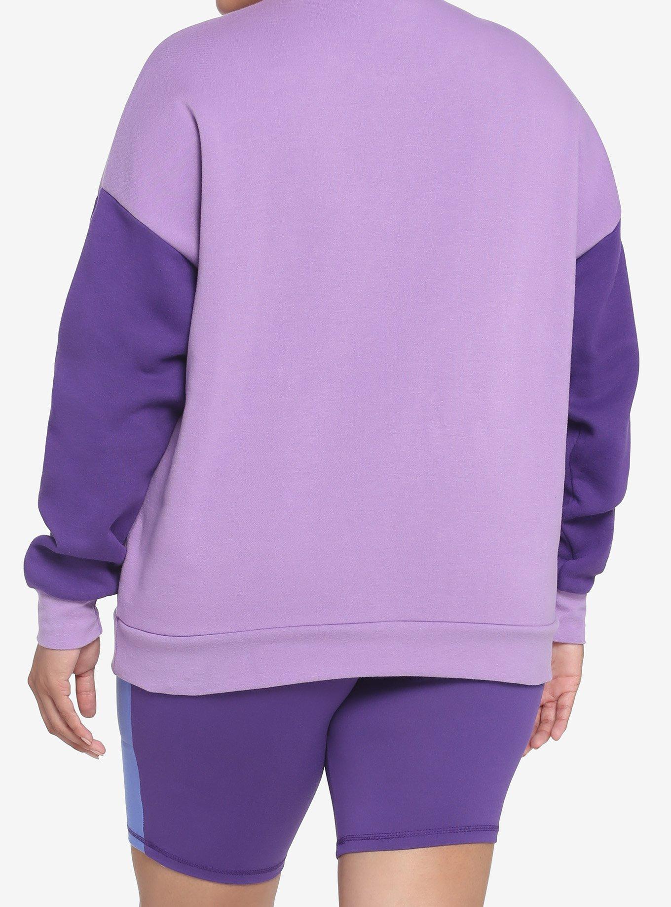 Her Universe Marvel Hawkeye Kate Bishop Sweatshirt Plus Size, LAVENDER, alternate