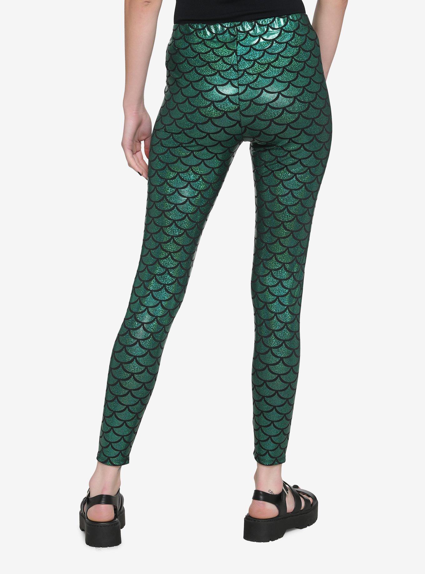 Mermaid Scale Leggings, , hi-res