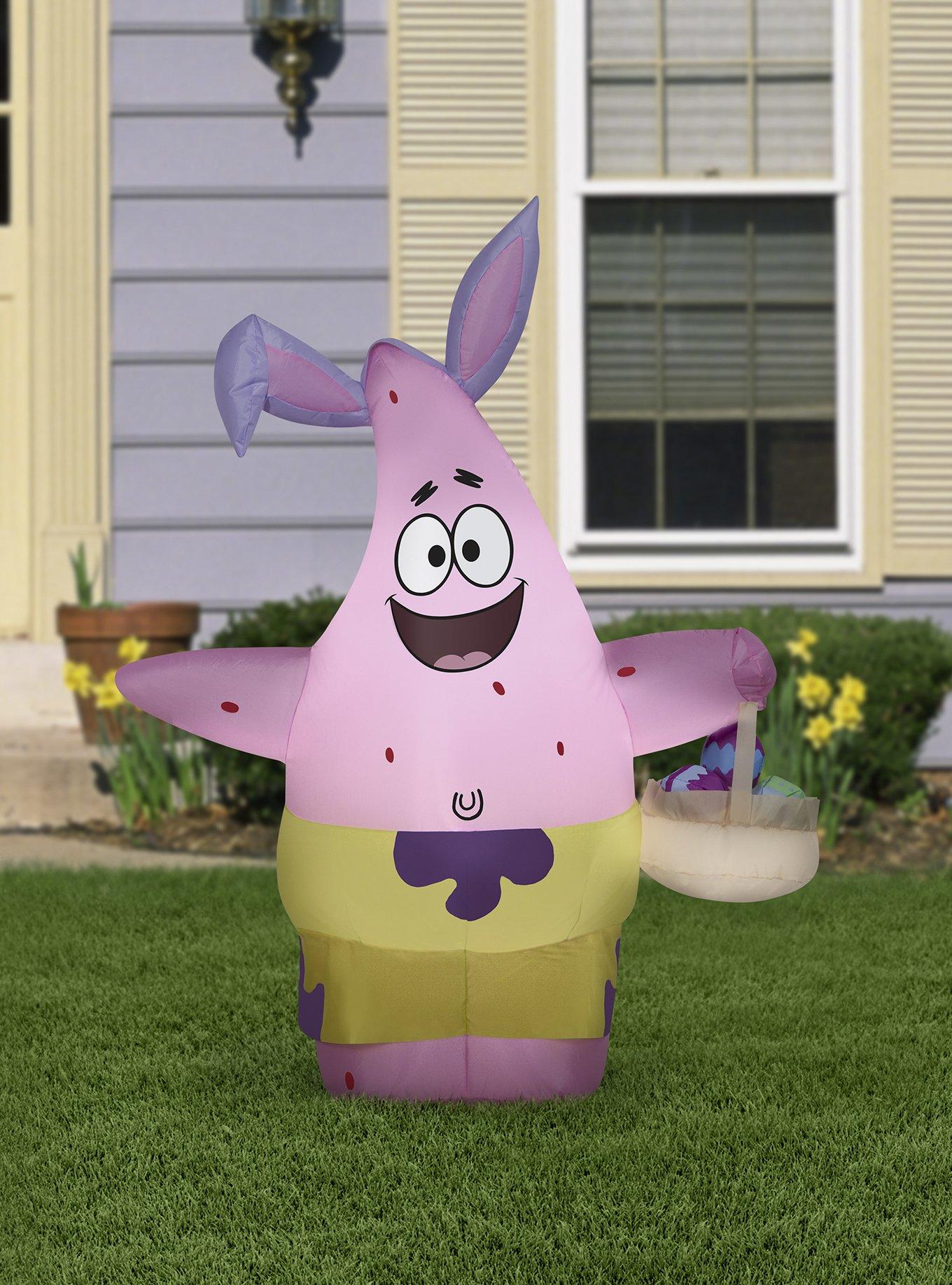 SpongeBob SquarePants Airblown Patrick in Easter Outfit, , alternate