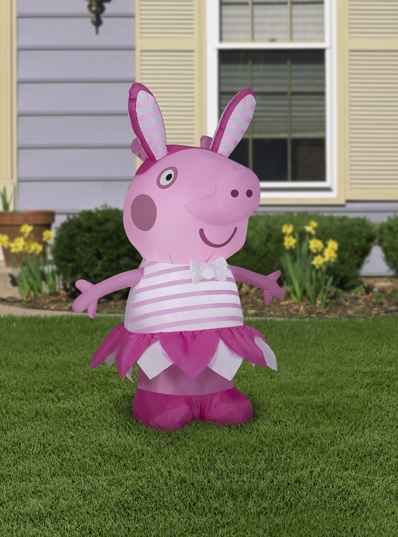 Peppa Pig Airblown Peppa Pig in Easter Outfit, , alternate