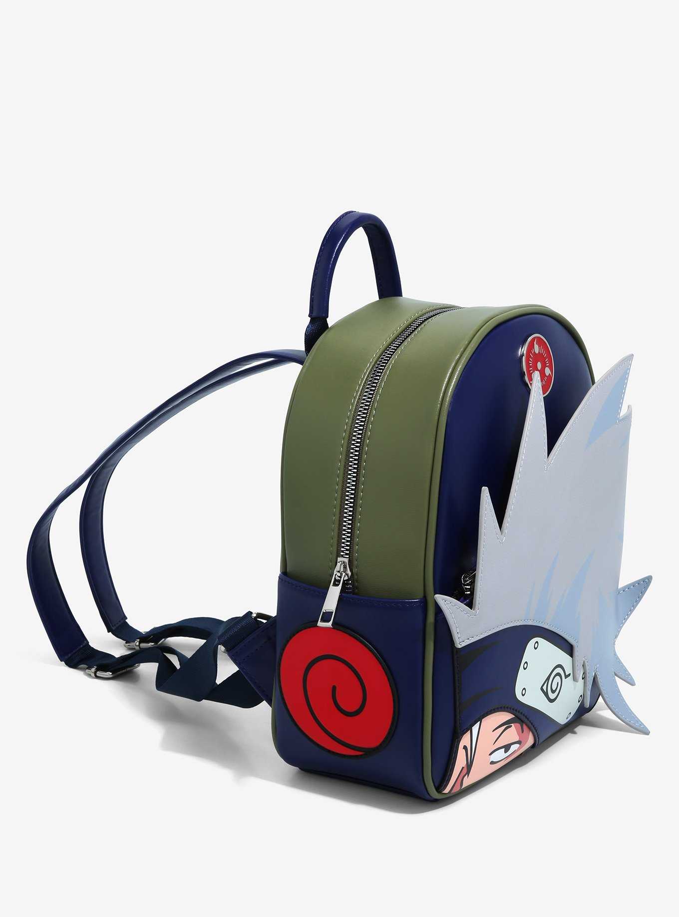 Naruto Shippuden Kakashi Peeking Mini Backpack - BoxLunch Exclusive, , hi-res
