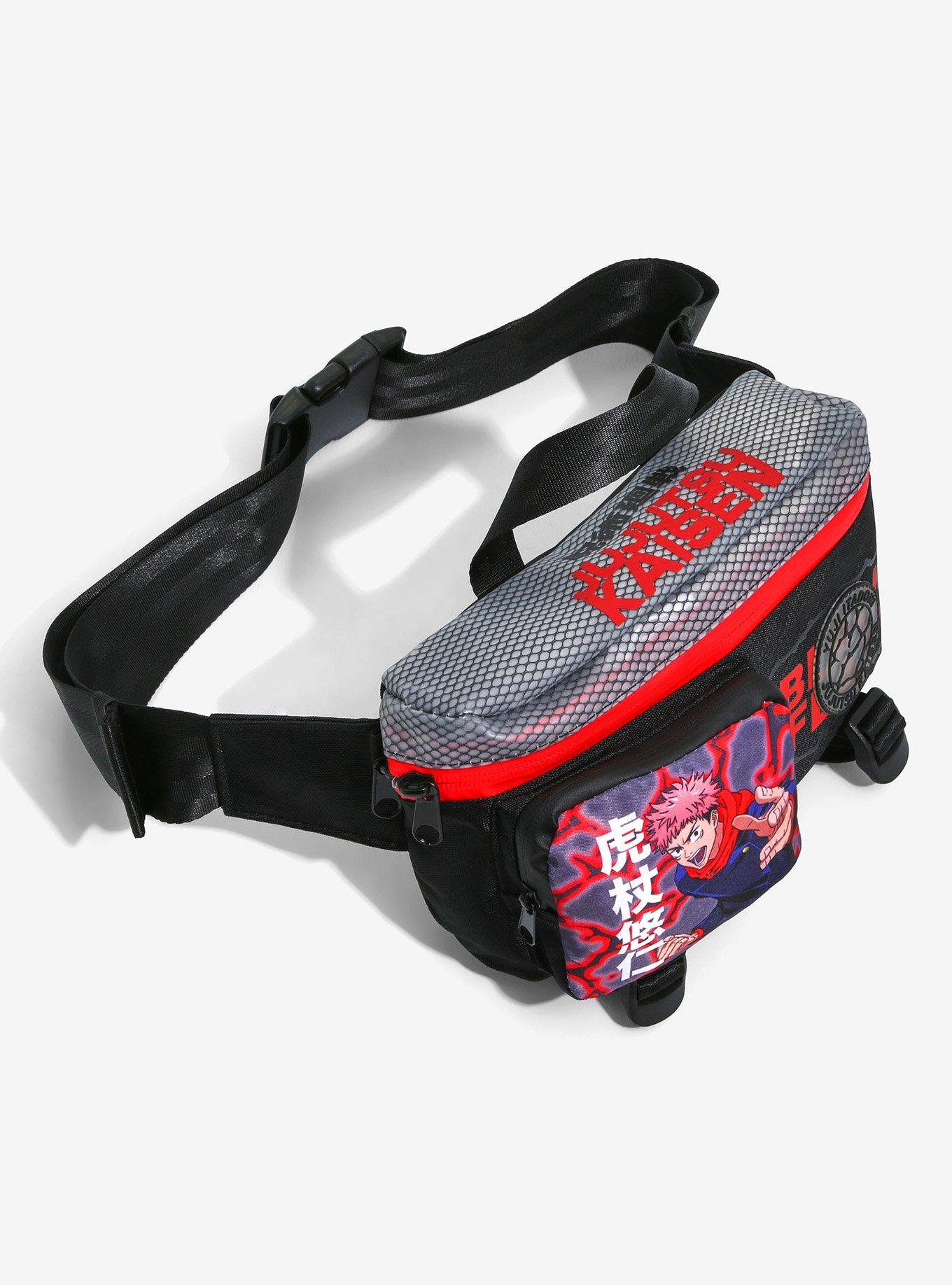 Jujutsu Kaisen Itadori Black Flash Fanny Pack - BoxLunch Exclusive, , alternate