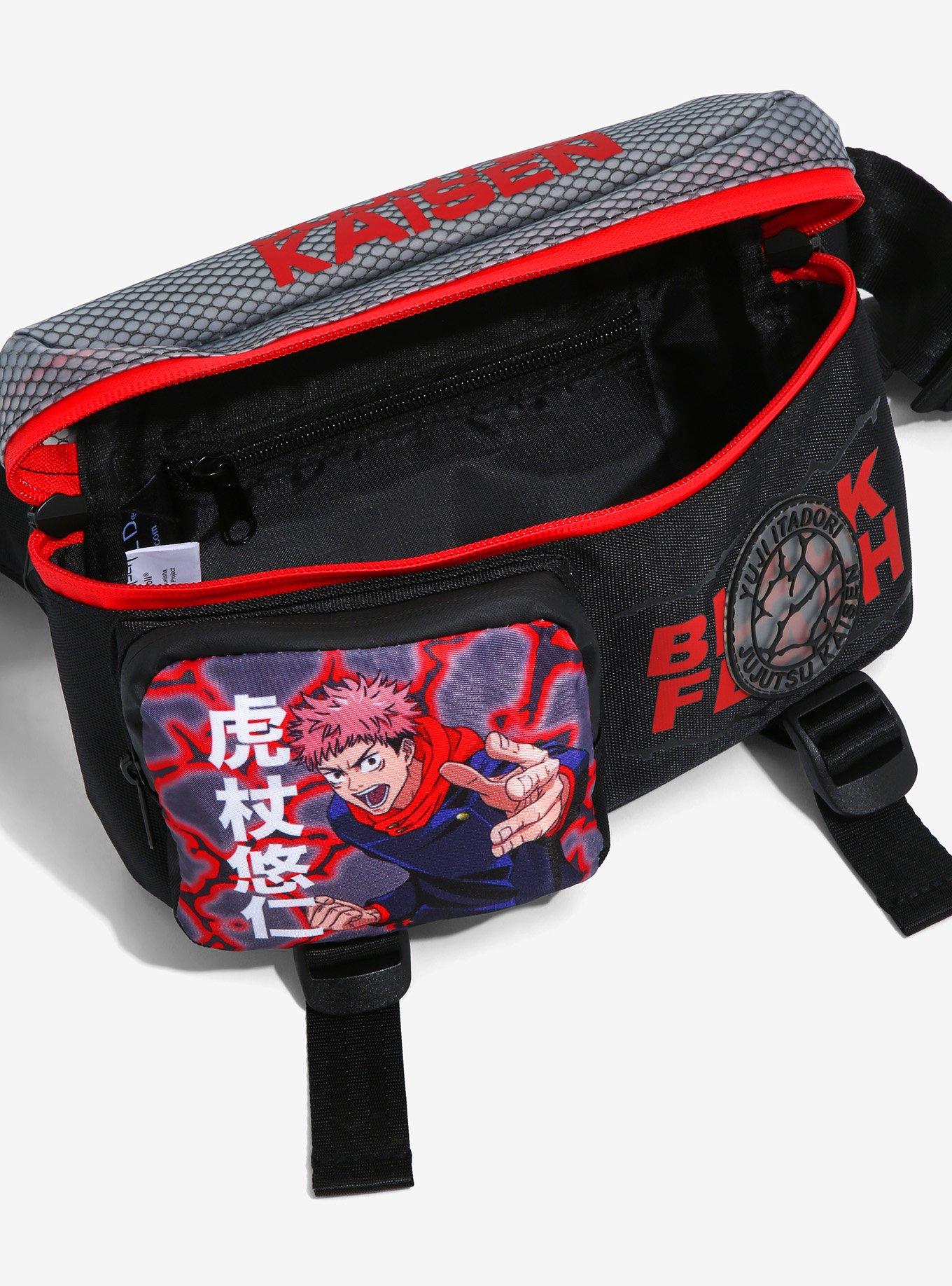 Jujutsu Kaisen Itadori Black Flash Fanny Pack - BoxLunch Exclusive, , alternate