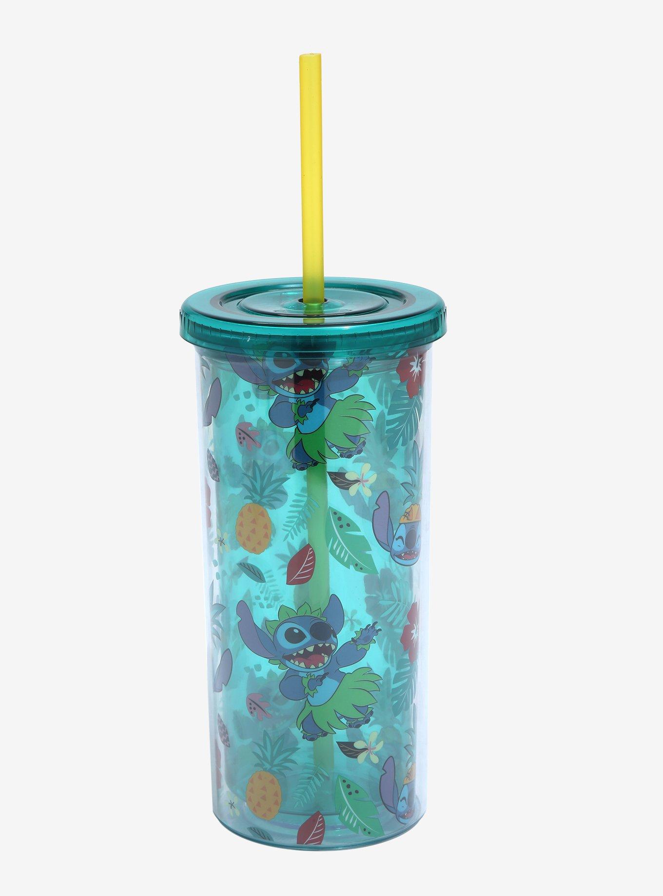 Disney Lilo & Stitch Hula Floral Acrylic Travel Cup, , alternate