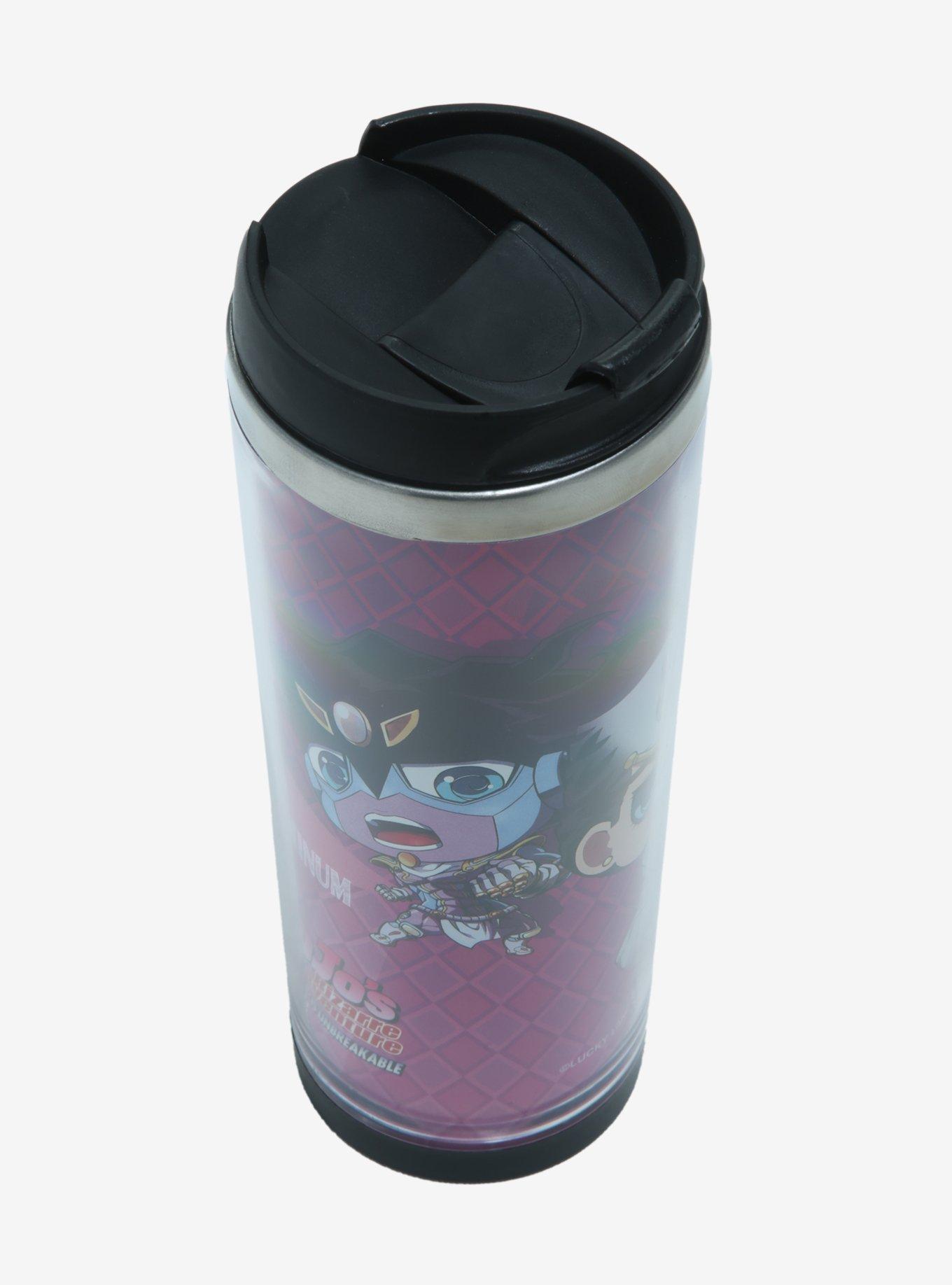 Jojo's Bizarre Adventure: Diamond Is Unbreakable Star Platinum & Jotaro Kujo Travel Mug, , alternate