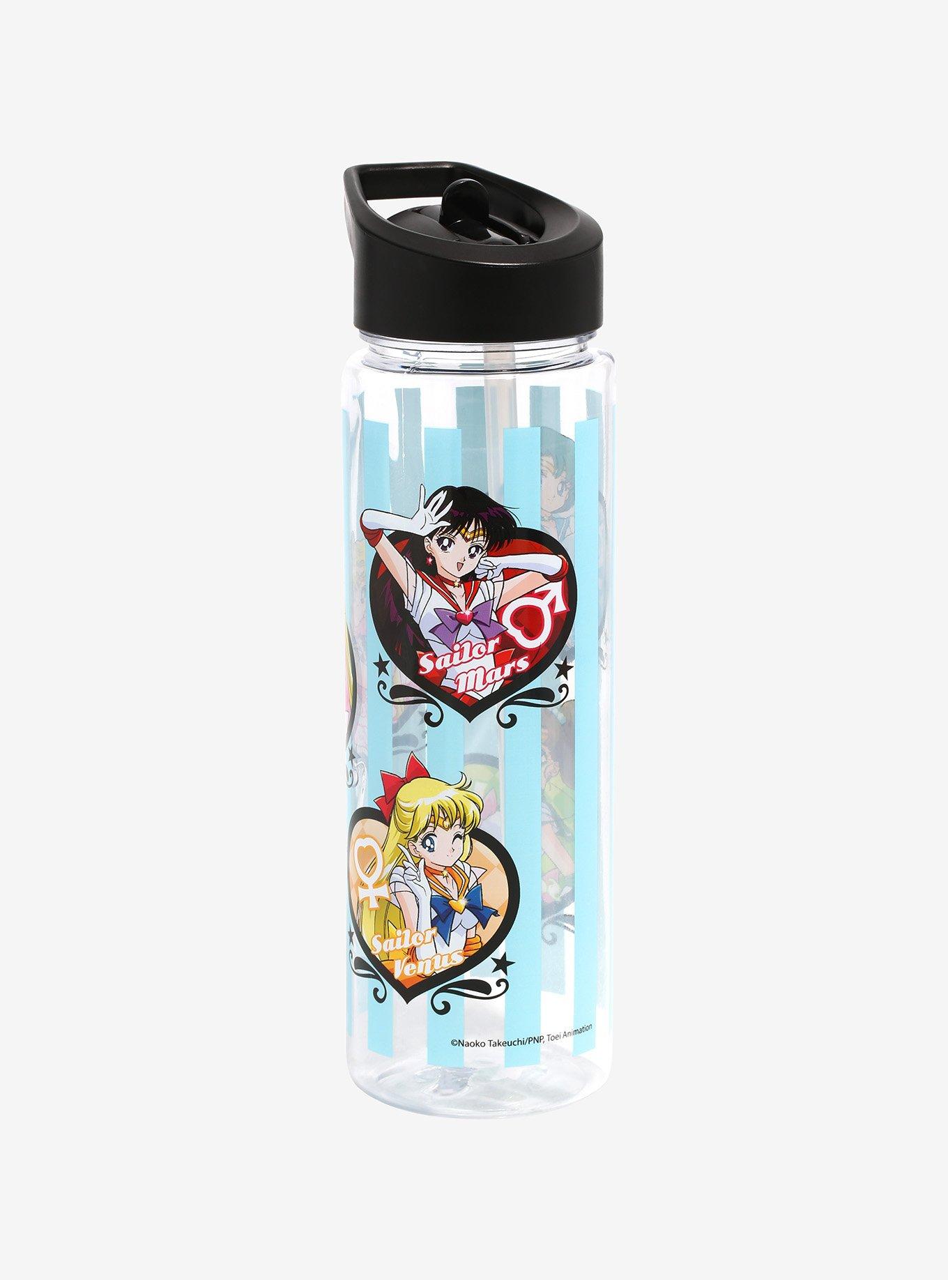 Sailor Moon Heart Sailor Scouts Water Bottle, , alternate