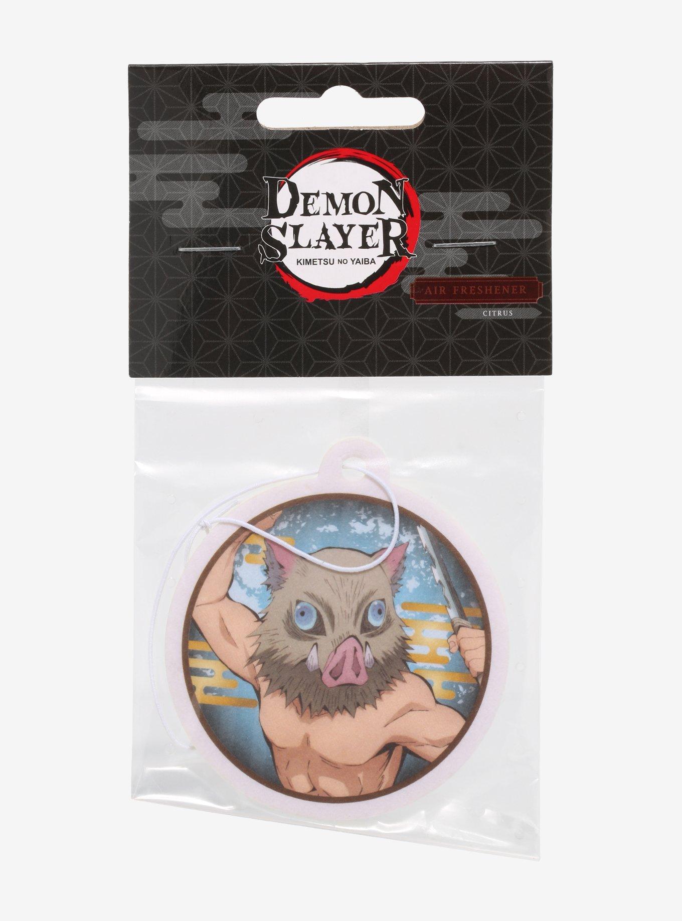 Demon Slayer: Kimetsu No Yaiba Inosuke Circular Air Freshener, , alternate