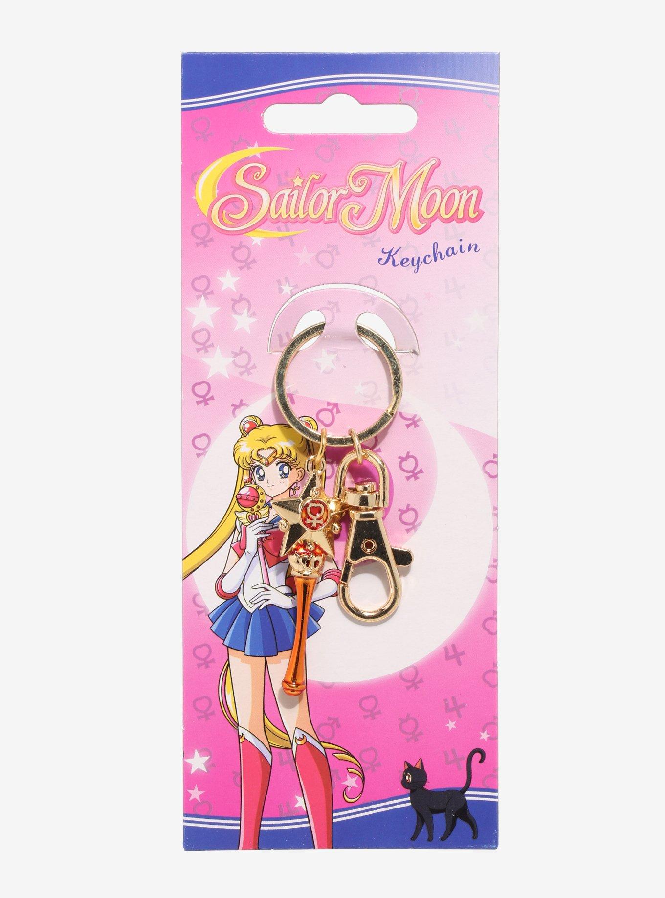 Sailor Moon Sailor Venus Star Power Stick Key Chain, , alternate